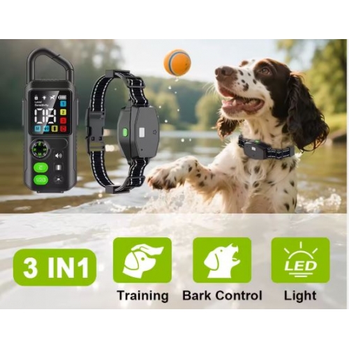 Addestratore Remoto per Cani T810   Collare Educativo Impermeabile con Portata 500m